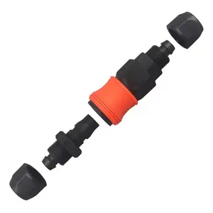 Conector rápido neumático SP40 + PP40 Acoplamiento rápido autoblocante de acero tipo C