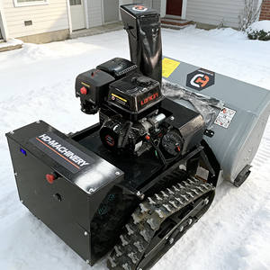 Souffleuse à neige autotractée télécommandée sans fil, robot <span class=keywords><strong>autonome</strong></span> puissant à chenilles, diesel, pour <span class=keywords><strong>maison</strong></span>, faible consommation d'énergie - Product Image 5
