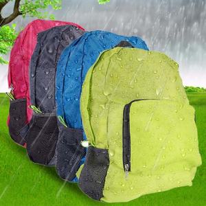 Top Quality 2021 Custom Logo Hiking Travel Bag 420d Polyester Casual Daypacks Foldable Back Packs for Men Women School Bag - Product Image 3