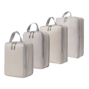 4 Sacs de rangement pour articles essentiels de voyage, cubes de compression pour valise, accessoires de bagages - Product Image 3