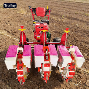 Semoir à essence multi-cultures réglable, type poussé à la main, pour <span class=keywords><strong>semis</strong></span> directs de haricots, pois et légumes - Product Image 1