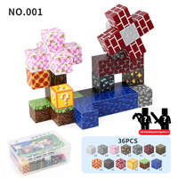 Blocs de construction éducatifs en plastique magnétique DIY, jouets certifiés CCC, matériaux écologiques, pour garçons, développement de bâtiments modernes