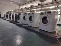 Lave-linge à laver pliable avec sèche-linge, produit de fabrication professionnelle à économie d'énergie, 12KG