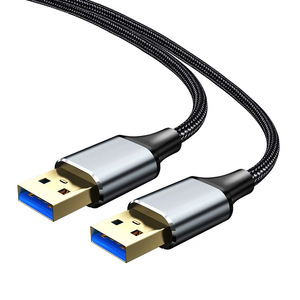 สายต่อขยายข้อมูล USB ชายต่อชาย 3.0 สำหรับอินเทอร์เฟซระบายความร้อนแล็ปท็อปฮาร์ดไดรฟ์ภายนอก - Product Image 1