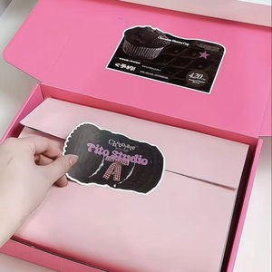 Boîte d'expédition kraft marron avec logo personnalisé boîte d'expédition étanche avec autocollant inviolable - Product Image 1