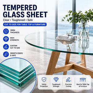<span class=keywords><strong>Verre</strong></span> <span class=keywords><strong>trempé</strong></span> <span class=keywords><strong>sur</strong></span> <span class=keywords><strong>mesure</strong></span> 10 mm, <span class=keywords><strong>plaque</strong></span> <span class=keywords><strong>de</strong></span> <span class=keywords><strong>verre</strong></span> <span class=keywords><strong>trempé</strong></span> transparente découpée <span class=keywords><strong>sur</strong></span> <span class=keywords><strong>mesure</strong></span>, panneaux <span class=keywords><strong>de</strong></span> <span class=keywords><strong>verre</strong></span> <span class=keywords><strong>de</strong></span> sécurité plats pour table, meubles - Product Image 1