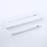 Stylet capacitif pour iPad, dessin, double port de charge Type-C, magnétique sans fil, 2018-2026, charge hybride, plastique, pointe remplaçable, palm.