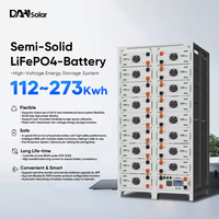 Modul Baterai DAH Solar Semi Solid 51.2V 314Ah Tegangan Tinggi 80kWh 112kWh 241kWh 273kWh Paket Baterai Lithium LifePO4