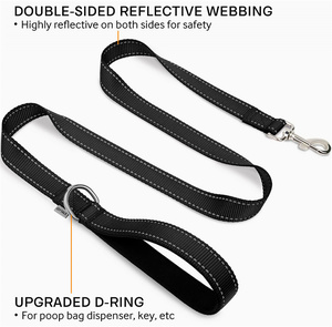 Guinzaglio per Cani Personalizzato di Alta Qualità con <span class=keywords><strong>Logo</strong></span> del Produttore, Guinzaglio Premium Riflettente in Nylon per Cani - Product Image 2