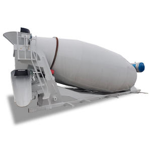 Buen precio 8 Cubic Mixing Drum Top Blanco <span class=keywords><strong>Desmontable</strong></span> Mixing Pot Camión mezclador de concreto - Product Image 3
