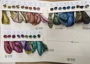 Ballons chromés de haute qualité 2025, 5, 10, 12, 18, 36 pouces, vert, bleu, rouge, champagne, or, pour la décoration de fête, de mariage, d'anniversaire - Product Image 6