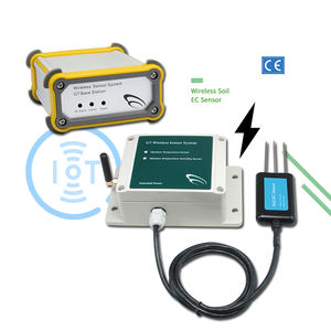 เครื่องวัดคุณภาพดินแบบไร้สาย IOT วัดค่า EC PH อุณหภูมิ ความชื้น สารอาหารในดิน เซ็นเซอร์วัดค่า EC ในดิน อุปกรณ์ทดสอบดิน - Product Image 1