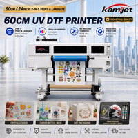 Imprimante UV DTF A1 600 mm avec tête d'impression Xp600/I1600/I3200, directement de l'usine, pour l'impression sur papier de transfert, film, vêtements et accessoires