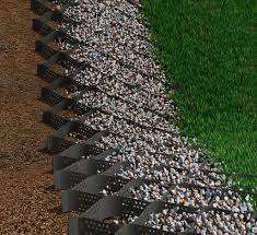 Géocellules de protection de gazon en HDPE, économiques, légères et faciles à installer, pour système de pavage de jardin et de pelouse - Product Image 2