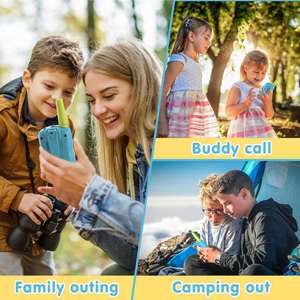 Toys 3-12 Year Old Boys Girls Walkie Talkies Kids 22 Channels 2 Way <b>Radio</b> Toy 1-3 Miles Range for Outside Camping Hiking - Product Image 4