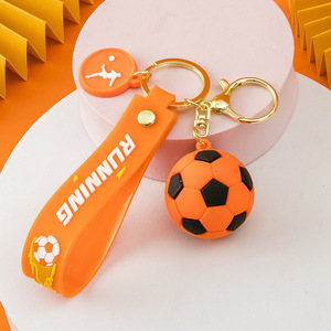 Llavero <span class=keywords><strong>de</strong></span> PVC al por mayor, con diseño <span class=keywords><strong>de</strong></span> estrella <span class=keywords><strong>de</strong></span> fútbol, mascota, recuerdo para aficionados, colgante pequeño para mochila escolar - Product Image 4