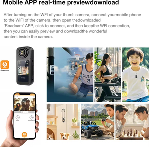 <span class=keywords><strong>Camera</strong></span> hành trình mini, <span class=keywords><strong>Camera</strong></span> bỏ túi đeo được S70, <span class=keywords><strong>Camera</strong></span> hành động nhỏ gọn 64GB, <span class=keywords><strong>Camera</strong></span> thể thao chống nước 4K, Thẻ nhớ TF 4K CN;GUA - Product Image 5