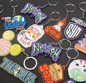 Factory Direct <b>Custom</b> PVC <b>Keychains</b> - Low Cost Promotional Gifts - Free Samples Available - Product Image 4