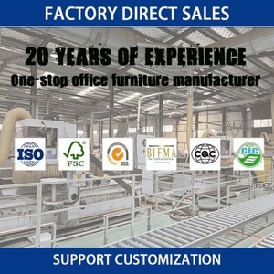 Nhân viên văn phòng bàn văn phòng đồ nội thất văn phòng đặt máy tính bảng 4 chỗ ngồi Máy Trạm - Product Image 6