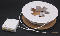 Prise de borne optique Eonkey FTTH JUSQU'À 2 connecteurs SC/APC installés dans des locaux résidentiels Boîte de prise de force