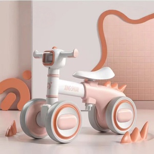 Nouvelle Voiture Évolutive à Quatre Roues pour Enfants en Forme de <span class=keywords><strong>Dinosaure</strong></span>, en Plastique, Sans Pédales, Anti-Renversement, Aide à la Marche avec Musique et Lumières - Product Image 1