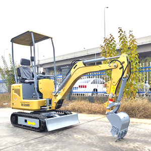 Nuovo Mini Escavatore da 1 Tonnellata con Cingoli in Gomma, Nessun Danno al Prato, Perfetto per il Paesaggismo del Cortile - Product Image 3