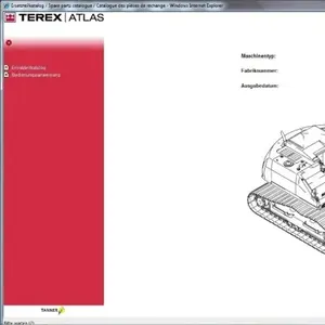 Danh Mục phụ tùng Atlas terex CD