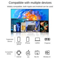 2.4G draadloos compatibele tv-stick-dongle voor tv-ontvanger Wifi Mirroring Screen Mirroring-apparaat
