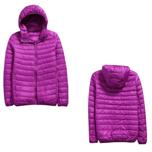 Veste coupe-vent personnalisée à bulles Veste légère en peluche pour hommes Veste d'hiver à capuche Vêtements respirants décontractés pour hommes - Product Image 3