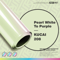 Film de covering pour véhicule de qualité supérieure, prix usine, OEM, blanc nacré à violet, rouleau de vinyle pour covering complet de voiture