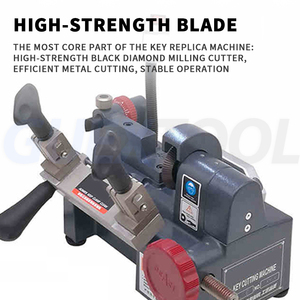 Máquina Duplicadora de Llaves Horizontal con Alimentación Manual, Espaciado de 110mm, Plegable, con Abrazadera - Product Image 5