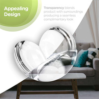 Protection transparente en silicone pour les bords des meubles, protection de sécurité pour bébé, moins cher