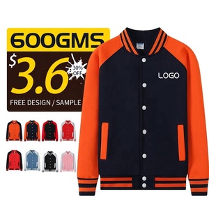 Precio al por mayor logotipo personalizado chaqueta de bombardero del equipo de béisbol de la escuela chaquetas baratas Letterman chaqueta para hombre - Product Image 1