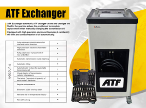 Machine de vidange de liquide de transmission automatique à écran tactile 10 pouces avec fonctions de chauffage et d'impression pour l'entretien automobile - Product Image 5