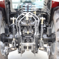 Tracteur agricole 4x4 4RM de 140 CV avec cabine climatisée, idéal pour les travaux agricoles lourds, prix usine, vente chaude, du fournisseur chinois