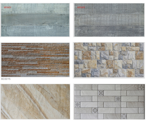 Azulejos de cerámica para pared Exterior rústica, diseños de <span class=keywords><strong>ladrillo</strong></span>, clinker mate, superficie rugosa, decoración interior para exteriores, jardín, 300x600 - Product Image 6