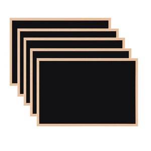 <span class=keywords><strong>Tableau</strong></span> noir léger à cadre en bois, simple face, directement de l'usine, pour l'apprentissage en classe des enfants d'âge préscolaire - Product Image 2