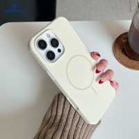 Coque de téléphone en silicone pour iPhone, coque de téléphone en silicone sans fil pour iPhone, coque pour filles