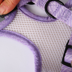 Arnés, Correa y Collar para Perros y Gatos con Diseño Personalizado, Ajustable, Transpirable, con Bandana, Conjunto de Arnés para Mascotas - Product Image 4