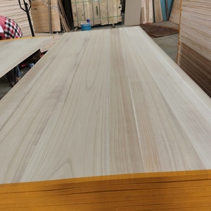 Vente en gros usine : Panneaux de bois de <span class=keywords><strong>Paulownia</strong></span> massif de qualité AB de 30 mm, panneaux de bois de Princesse collés sur le bord pour meubles - Product Image 1