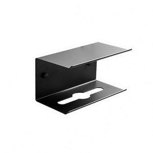 ชั้นวางกระดาษทิชชูติดผนังแบบไม่ต้องเจาะ สแตนเลสสีดำหรูหรา ติดตั้งง่ายด้วยกาวในตัว เหมาะสำหรับโรงแรม ฟิตเนส และห้องน้ำ - Product Image 2