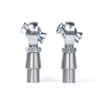 Rotule à rotule en acier chromoly robuste 1/2 1.25 3/4 pouce mâle, filetage gauche/droite, joint Heim avec écrou de blocage, précision P0, longue durée de vie