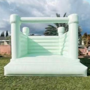 <span class=keywords><strong>Castillo</strong></span> hinchable de color rosa claro para casa, casa de rebote de color rosa claro, gota de limón, melocotón, menta, chicle - Product Image 4