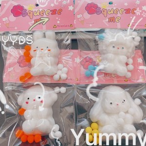 Jouet à presser souple fait main en TPR, patte de chat Taba, jouets Mochi Squishy anti-stress en forme de crème glacée en caoutchouc pour cadeaux - Product Image 4