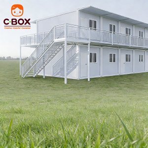 Cbox – Unités de logement temporaires préfabriquées abordables, conteneurs modulaires pour le secours en cas de catastrophe, bureaux pliables en kit - Product Image 2