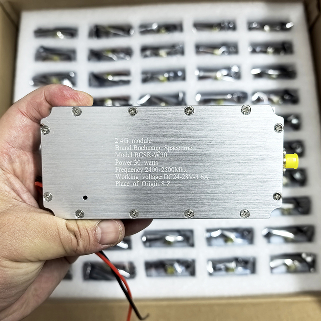 Bochuang Space Time W30 10W-100W RF Power Amplification Module for CDMA/GSM/DCS/PSS/2G/3G/4G/5G/WIFI/Bluetooth Communication ICs
