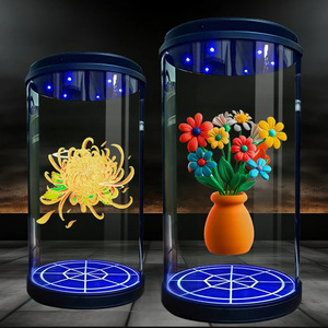 5.5 inch <span class=keywords><strong>Hologram</strong></span> hộp ai tương tác Holographic Tủ HOLO Ống 3D <span class=keywords><strong>Hologram</strong></span> xi lanh hiển thị cho quà tặng sáng tạo thương mại - Product Image 6