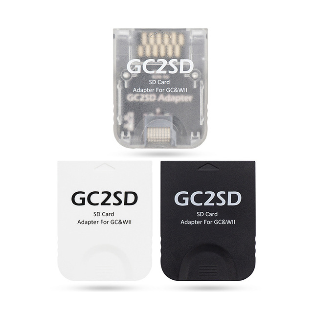 For Nintendo GameCube/Wii GC2SD TF Card Reader Memory Card Adapter for NGC & WII TOSD Card Reader