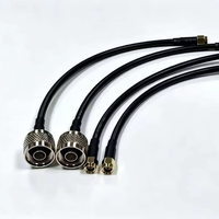 Connecteur coaxial mâle RF, style à sertir, transmission de signal haute fréquence, fiche coaxiale, connecteur de transmission de signal fiable