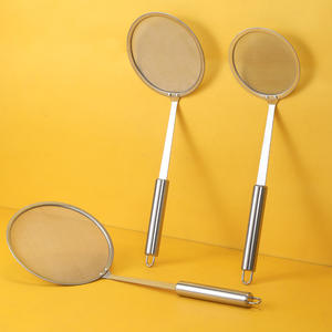 Stainless Steel Skimming Spoon 304 <b>Oil</b> <b>Filter</b> Strainer For Hot Pot Foam <b>Removal</b> And Scum Separator - Product Image 5